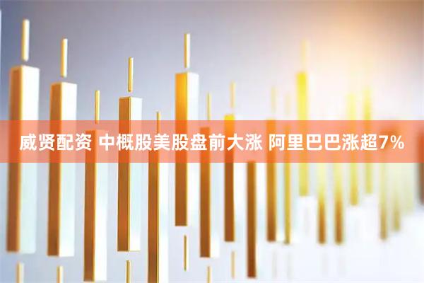 威贤配资 中概股美股盘前大涨 阿里巴巴涨超7%